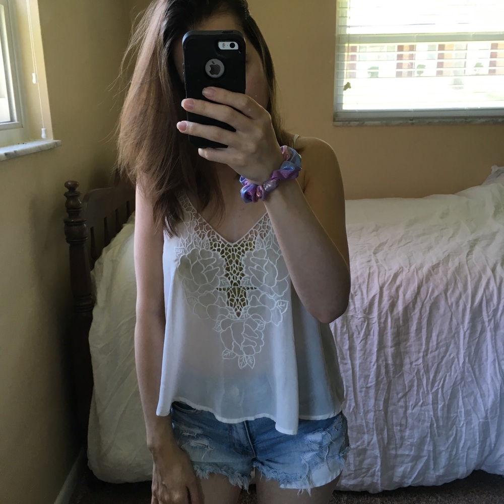 Brandy Melville sheer tank
